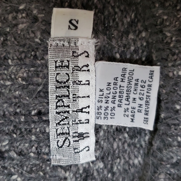 Semplice silk/Angora sweater. - Picture 2 of 7